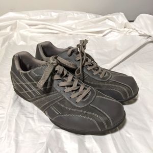 Perry Ellis Gray Stitch Driving Shoes EUC, 12W